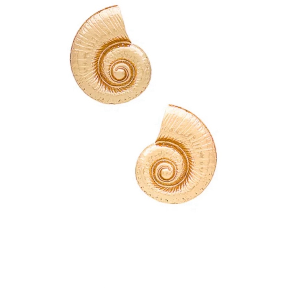 8 Other Reasons Gold Shell Earrings